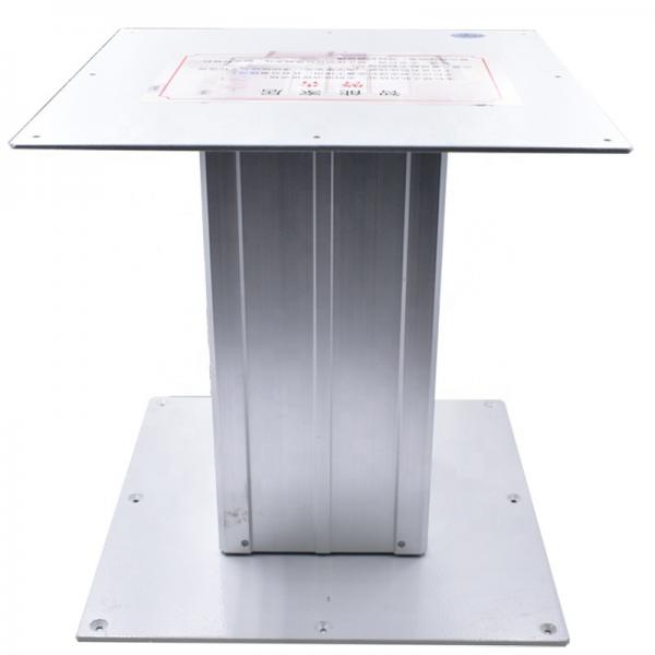 China Wireless Remote Control Table Top Lift Mechanism , Electric Aluminum Table Frame for sale