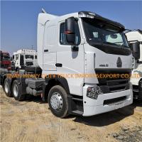 China White Sinotruk A7 6x4 Prime Mover Truck Howo 6x4 Tractor Truck factory