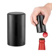 China Automatic Beer Bottle Opener Push Down Pop Off Magnet Bottle Top Openers factory