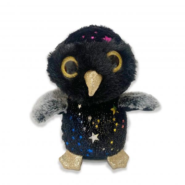 Quality 7.09in 0.18M Talking Back Cute Halloween Snowy Owl Stuffed Animal for sale