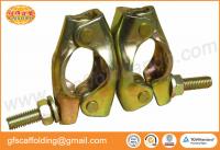 China British pressed Q235 swivel coupler rotation clamp with 48.3mm size for pipe and coupler scaffolding system factory
