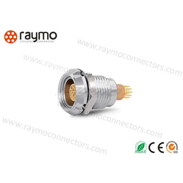 Quality ECG Socket Plug And Socket Connectors PPS Insulator Avoid Cross Iterface  For Aviation  for sale