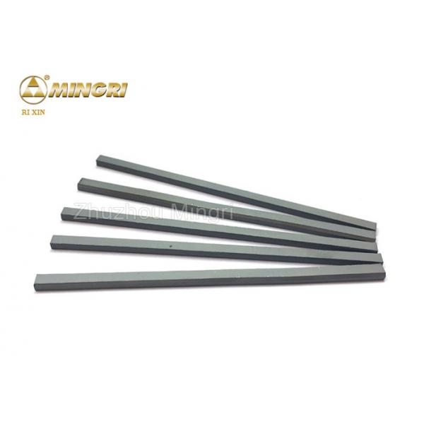Quality Cemented Wood Cutting Tungsten Carbide Strips Cutter Flats Longs STB Grey Color for sale