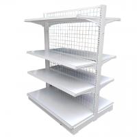 Quality Customized Professional Design Double-sided Rack Gondola Display Shelving for sale