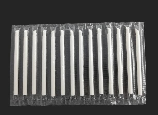 China Eco Friendly Biodegradable Disposable Drinking Paper Straws  with Plain White Color factory
