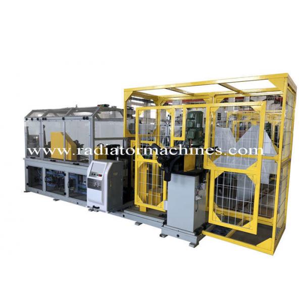 Quality Fully Automatic Radiator Making Machine For Producing Heat Exchange Wavy Fins for sale