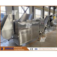 Quality Food Grade 304 Peanut Frying Machine Green Peas Frying Machine Production Line for sale