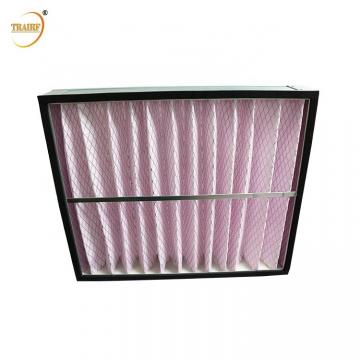 Quality Ahu Pleated Panel Air Cleaner Filter M13 Synthetic Fiber Filter for sale