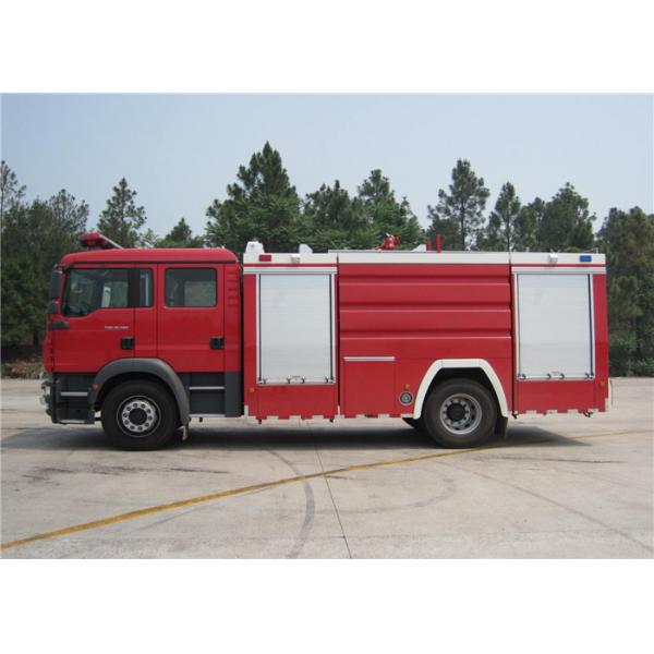 Quality ISUZU Chassis 4x2 Drive Water Tanker Fire Truck with 6000L Water Tank for sale
