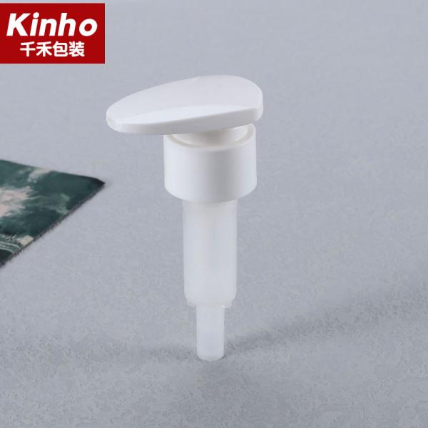 Quality 4cc Spring Outside Screw Down Lock Big Dosage Lotion Pump Body Dispenser 28/410 33/410 for sale