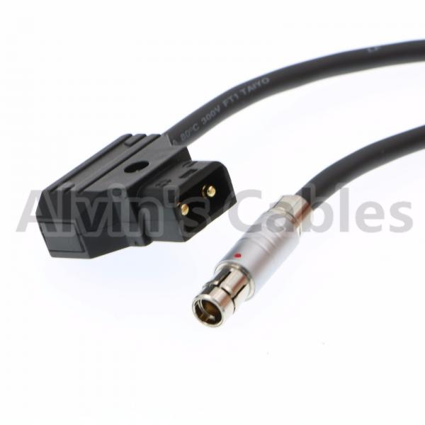 Quality Flexible Light Arri Alexa Mini Camera Power Cable 8 Pin Right Angle to PTAP Dtap for sale