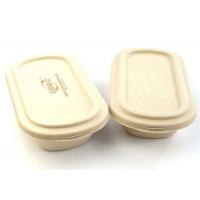China diaposable paper pulp take away food fruit contianer lunch box factory