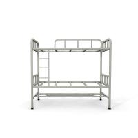 china School Adult Size Gray Color 1800mm Height Steel Bunk Bed For Students