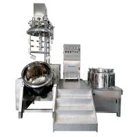 China Heating Electric Emulsifier Cosemtics Vacuum Homogenizer Mixer factory