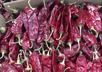 Quality 25lbs Sweet Paprika Pepper 130mm Dried Sweet Chili Low Scoville for sale