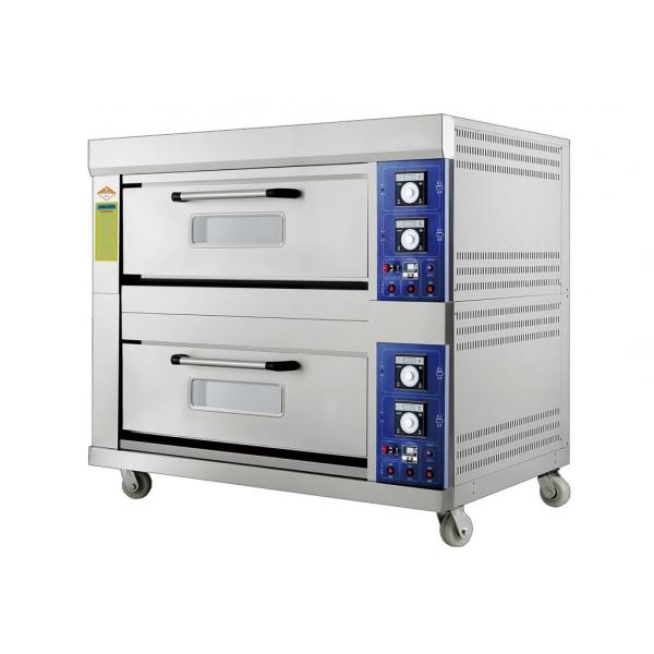 Quality Laminated-Type Gas Bakery Oven With Timing Control and Adjustable Temperature Range 20~400°C Capacity 2 Decks 4 Trays for sale