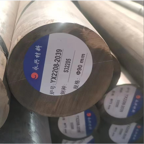 Quality φ90mm duplex stainless S32205 steel bar for sale