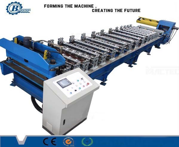 Quality High Efficiency Trapezoidal Roof Roll Forming Machine Durable Hydraulic Station for sale