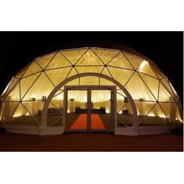 Quality Large Metal Frame 10m 15m 20m 25m Party Wedding Event Big Dome Tent Dome Party for sale