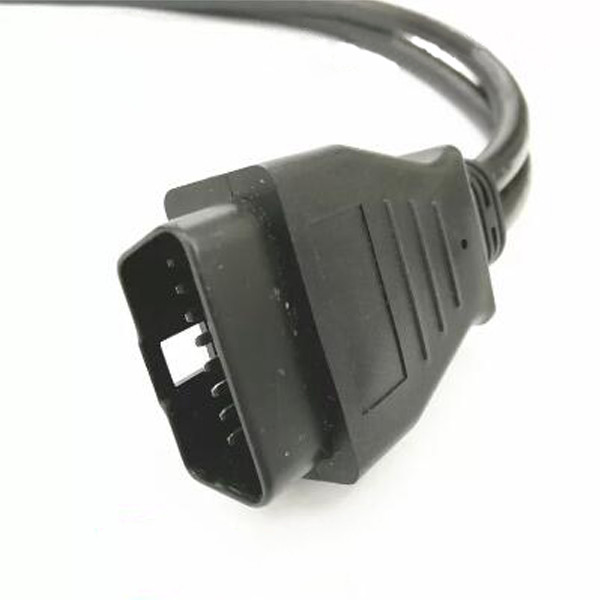 Quality OBD2 Connector Cable Assembly With 16pin Injection Plug For Vehicle Diagnostic for sale