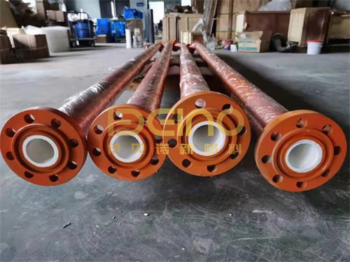 Quality Metal Wear Resistant Ceramic Pipe Customizable In Mining Industry for sale
