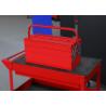 China 450mm Professional Red / Black Portable Tool Chest To Store Tools With 5 Trays factory