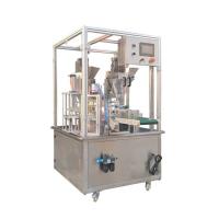 China Full Automatic Coffee Capsule Filling Sealing Machine 2000-2200 Cups Per/Hour factory