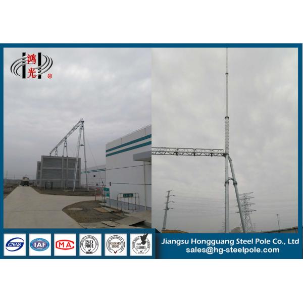 Quality Power Plant Electrical Substation Steel Structure Hot Dip Galvanization for sale