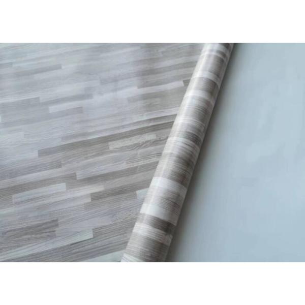 Quality Two Layers Furniture Wood Grain PVC Sheet 0.15mm With Wear Layer Protected for sale