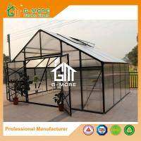 china Aluminum Greenhouse-Titan series-406X506X302CM-Green/Black Color-10mm thick PC