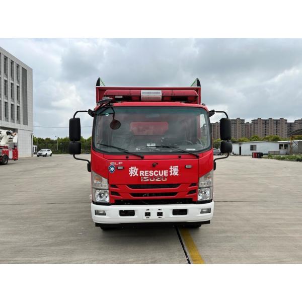Quality QC90 Commercial Chassis Fire Truck 10550mm Water Rescue Fire Truck For Highways for sale
