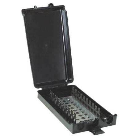 Quality 100 Pairs Plastic Telephone Termination Box Wall Mounting Type For Outside for sale