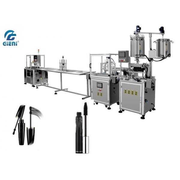 Quality SS 304 Cosmetic Filling Equipment With Feeder And Capper , Semi Auto Filling Machine for sale