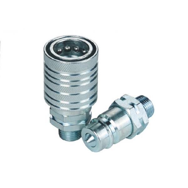 Quality Push Pull Male Therad Stainless Steel Pipe Nipples Hydraulic Metric Agriculture for sale