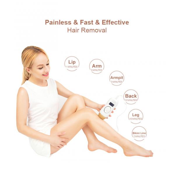 Quality LCD Display Laser Hair Removal Machine Size 176 * 46 * 74mm Acne Treatment for sale