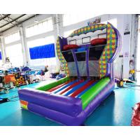 China Commercial Shooting Ball Toss Inflatable Sports Games Basketball Goals factory