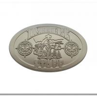 China Steel Material Custom Promotional Gifts Men Metal Letter Belt Buckle Personalizied 3D Logo factory