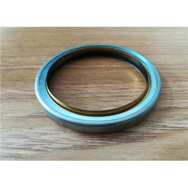 Quality Metal Dust Iron Wiper Rubber Oil Seal , Blue Hydraulic Rod Piston Seal for sale