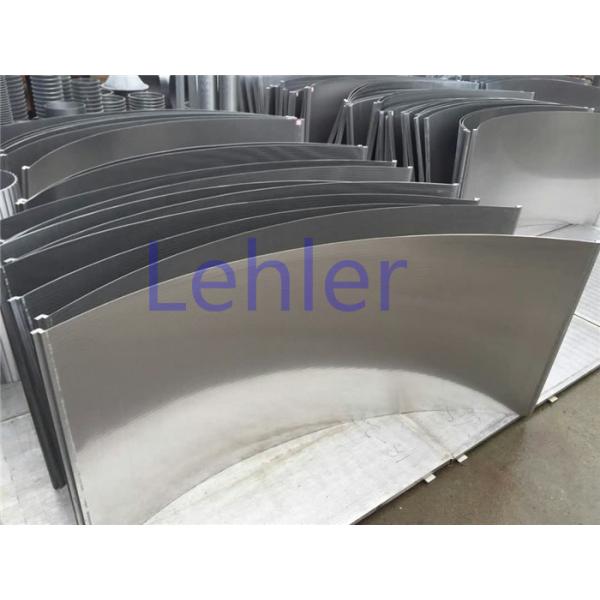Quality 120 Degree Sieve Bend Screen 585 / 710 / 825mm Non - Clogging Construction for sale