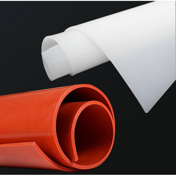Quality 0.5mm-50mm Thick High Temp Rubber Sheet ≥300% Elongation Black for sale