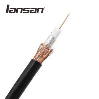 China FPE Insulation Bare Copper 18AWG RG6 Coaxial Cable factory