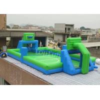 China PVC Tarpaulin Inflatable Basketball Course Goal Set Outdoor Sport Games Use EN14960 factory