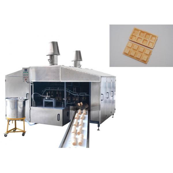 Quality Auto Professional Sugar Cone Production Line / Ice Cream Wafer Machine Fast Heating Up Oven Durable for sale