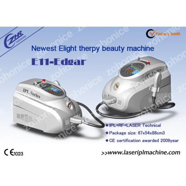 Quality Winding Cooling E Light IPL RF Machine for Color Tatto / Flecks Removal for sale