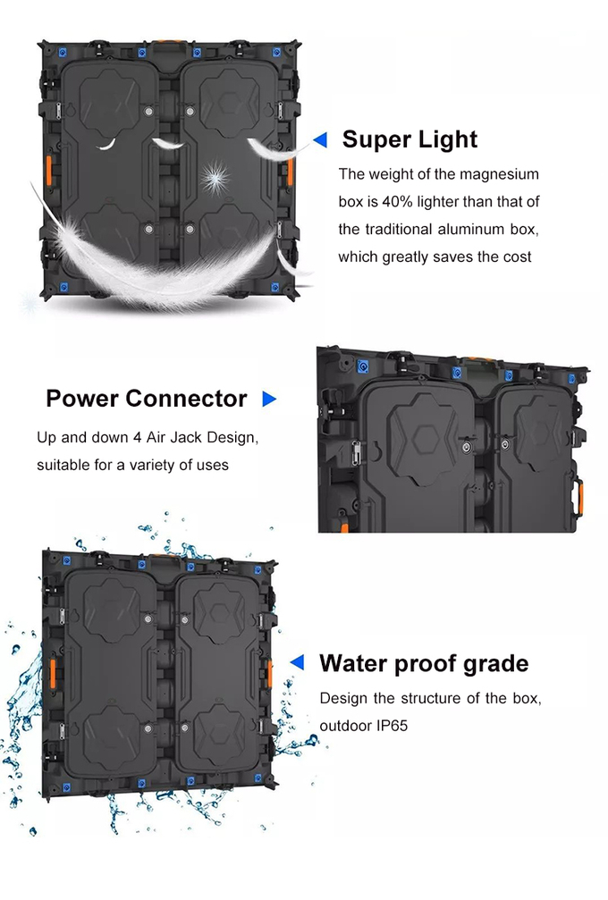 High Brightness HD P2 P2.5mm Outdoor LED Display Fine Pitch LED Cabinet 3