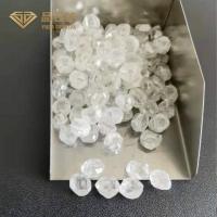 China 1.5ct-2.0ct A quality DEF color HPHT uncut rough diamonds lab grown diamond for jewelry factory