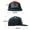China el flashing Cap with wireless inverter for party Custom Light Up EL Hat /Sound Activated led Cap cotton material factory