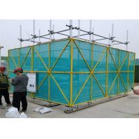 China High Rise Building Site Perimeter Safety Screens 0.4mm Plate Thickness factory