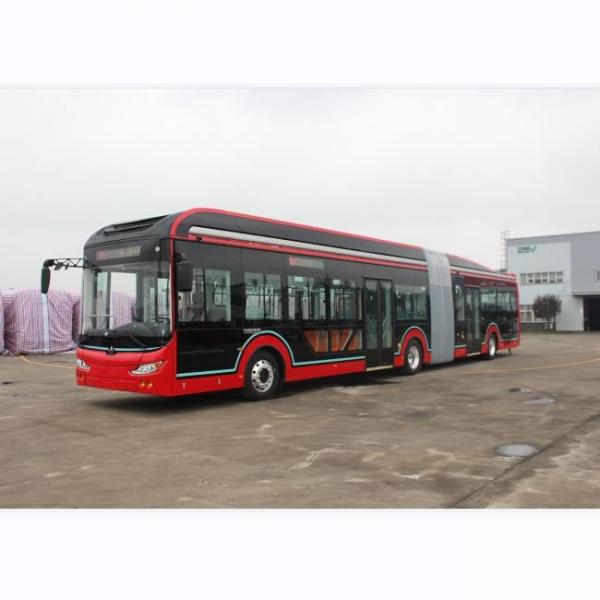 Quality 18 Meters Zev Bus 69 Km/H Electric Passenger Bus 50 Seats Passenger Capacity 150 for sale