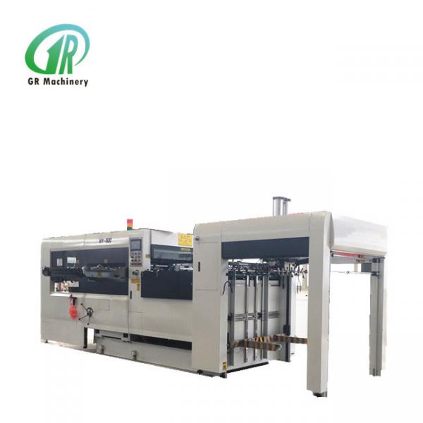 Quality Flatbed Creasing Corrugated Carton Die Cutting Machine for sale
